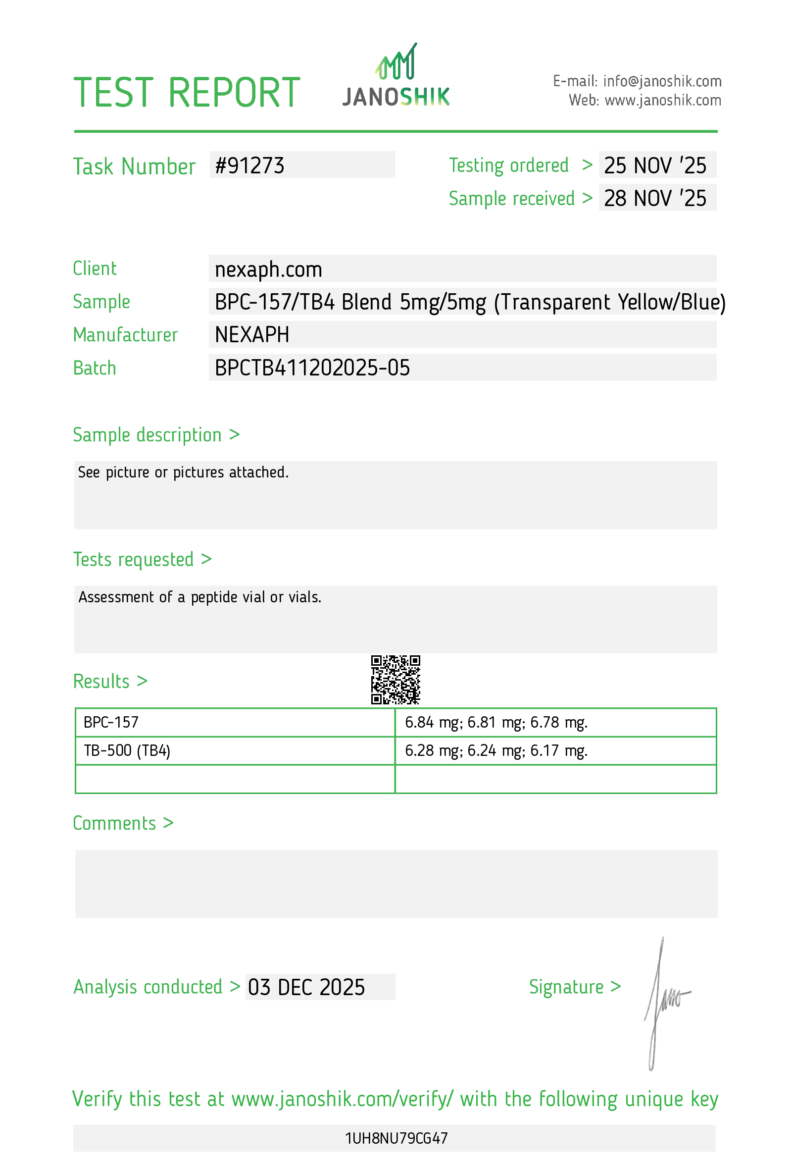 BPC-157 / TB4 Blend – 5mg/5mg (10 vials/kit) - Image 3